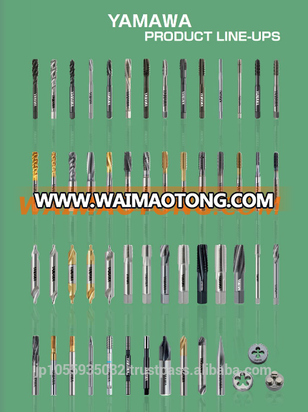 Wide variety of durable High-Speed Steel machine taps made in Japan